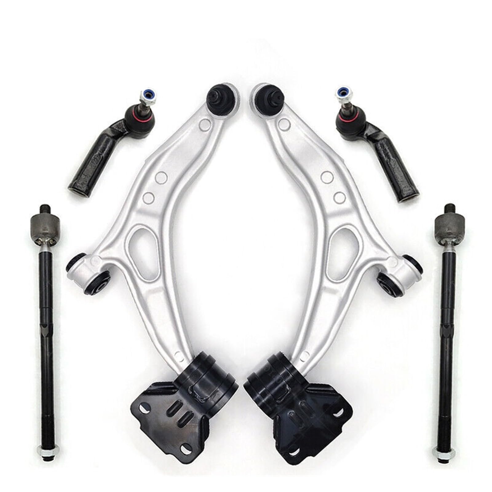 Lenkungsaufhängungssatz, vordere untere Querlenker und Kugelgelenk, Spurstangen, Endglieder, Kompatibel Für Ford C-Max Focus 2012 2013–2017 Lenkungsaufhängungssatz, vordere untere Querlenker und Kugelgelenk, Spurstangen, Endglieder, Kompatibel Für Ford C-Max Focus 2012 2013–2017 von CDQMTGCM