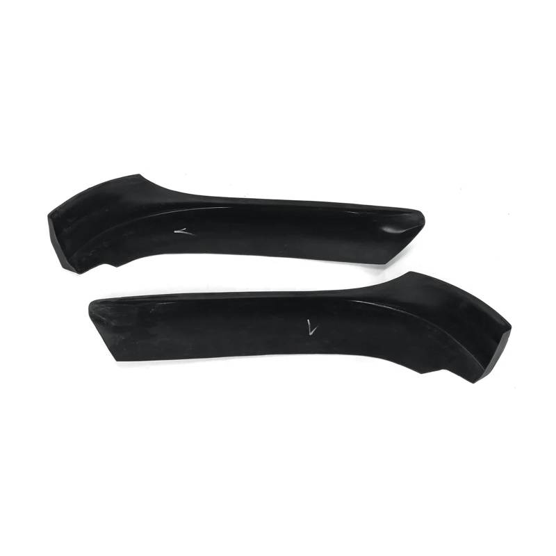 Mattschwarze Seitenschwellerlippe für die Frontstoßstange, Spoilerlippe, Winglet-Schürzen, Schutzabdeckungen, Kompatibel Für BMW 3er E90 E91 2009–2011 von CDQMTGCM