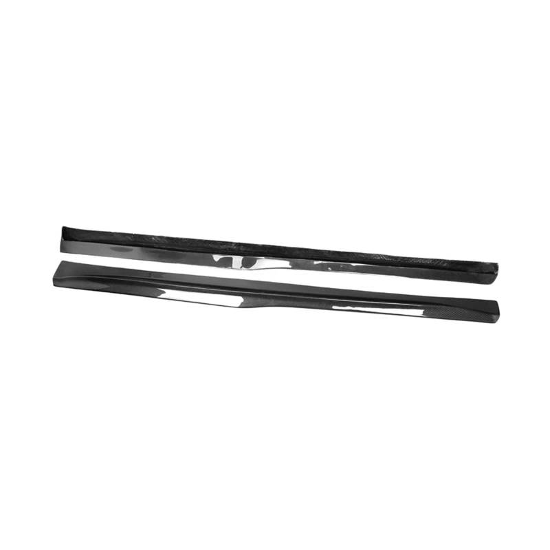 PSM Style Carbon Fiber Seitenstoßstangen-Verlängerungsrock Kompatibel für BMW F82 F83 M4 Auto Racing Car Styling Seitenschweller Bodykit von CDQMTGCM