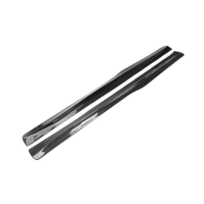 PSM Style Carbon Fiber Side Bumper Extension Skirt Kompatibel für BMW F80 M3 Auto Racing Car Styling Seitenschweller Bodykit von CDQMTGCM