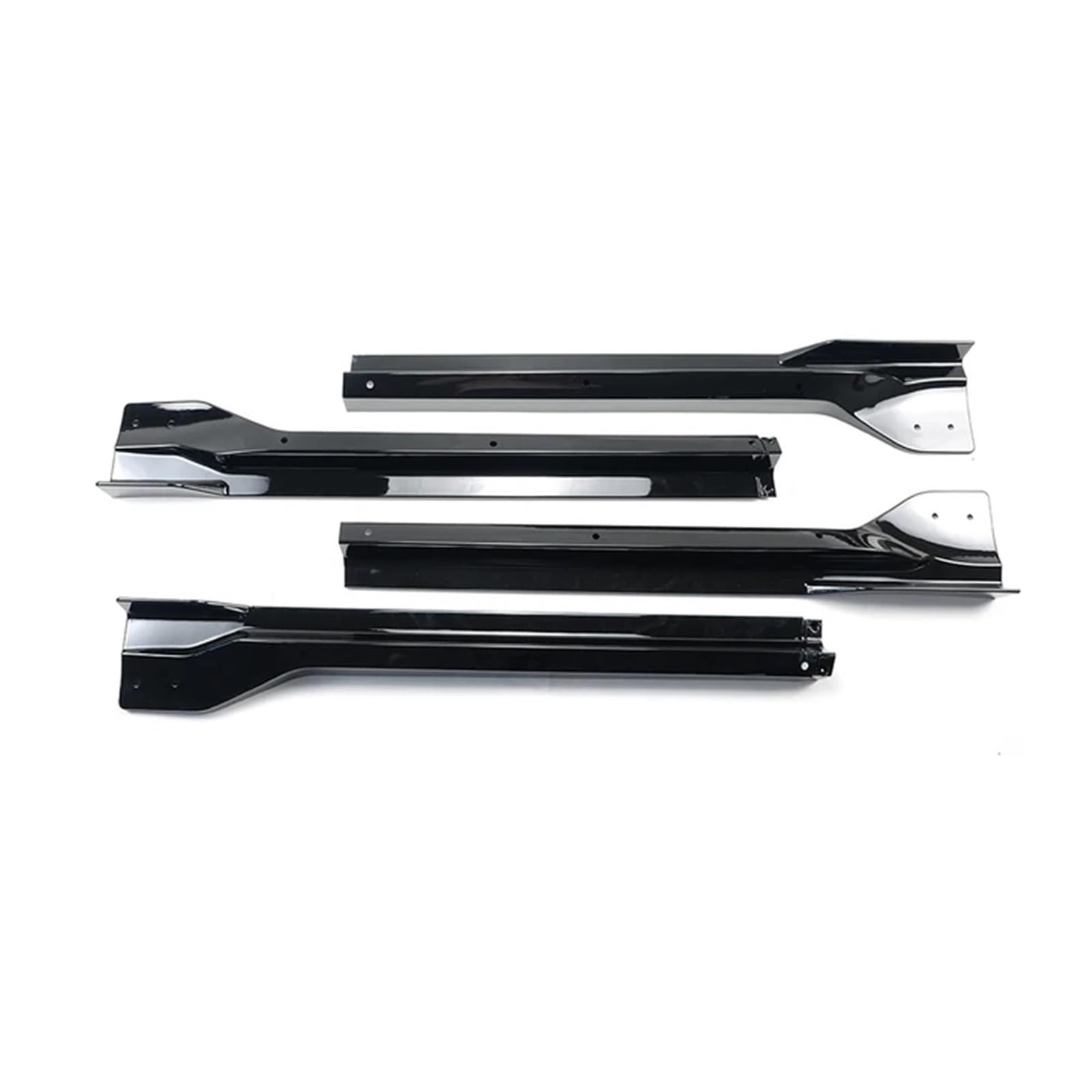 Seitenschwellerverlängerung Kompatibel für Jeep Grand Cherokee SRT/SRT8/Trackhawk 2012-2021 Autodiffusor Basismodell 2014-2022 Splitter Spoiler(Glossy Black) von CDQMTGCM