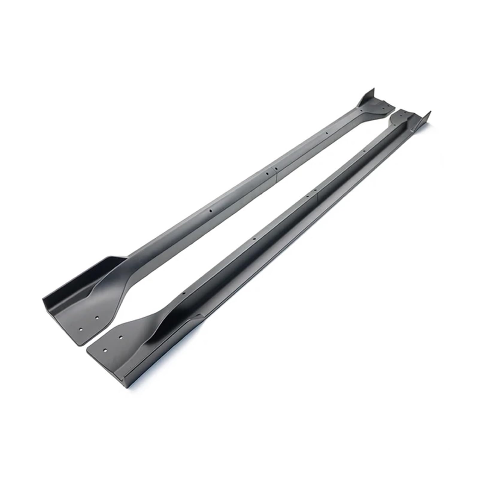 Seitenschwellerverlängerung Kompatibel für Jeep Grand Cherokee SRT/SRT8/Trackhawk 2012-2021 Autodiffusor Basismodell 2014-2022 Splitter Spoiler(Matte black) von CDQMTGCM