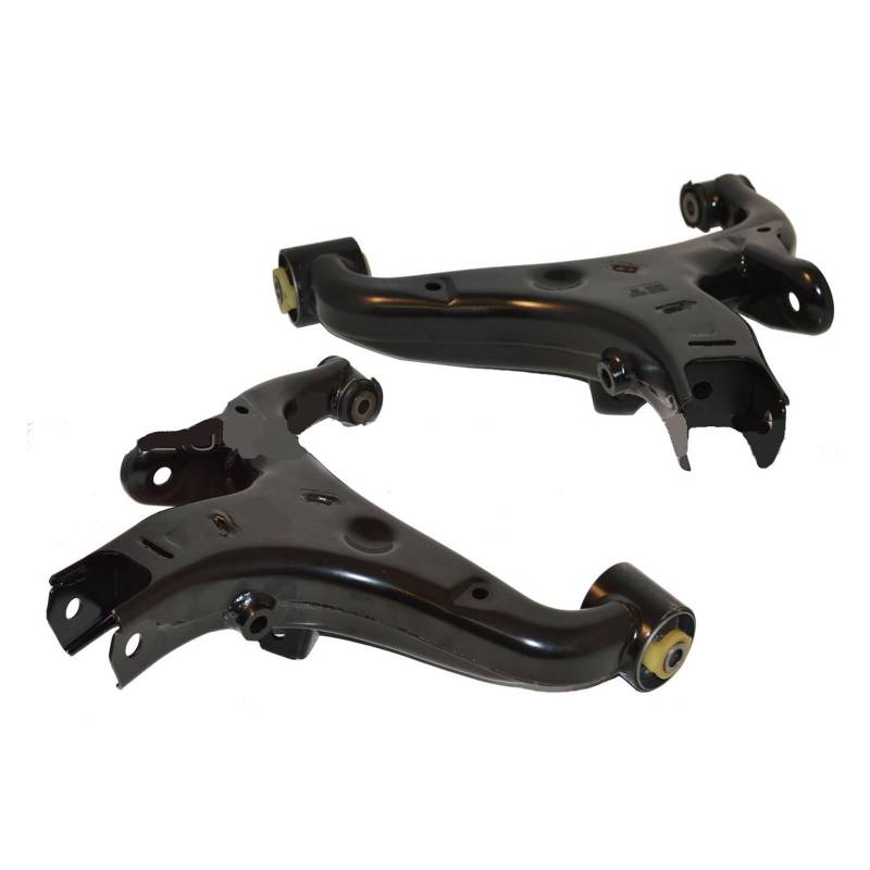 Set von 2 hinteren unteren Querlenkern kompatibel für Land Rover LR3 LR4 2005-2016 LR019979 LR019980 LR051594 LR051592 von CDQMTGCM