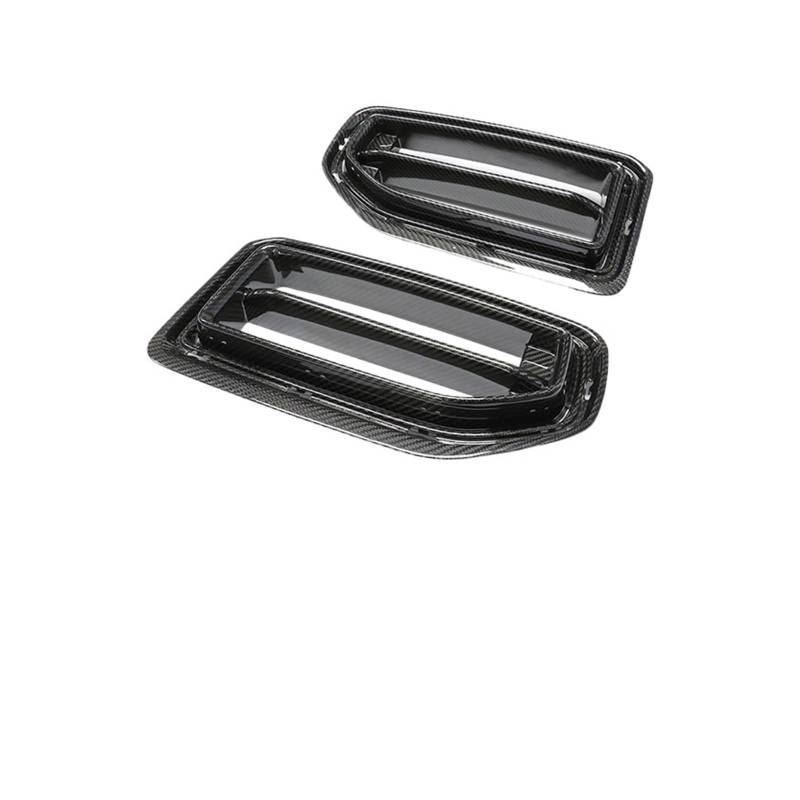 Trockener Carbonfaser-Frontstoßstangen-Entlüftungshauben-Nierengitter-Ersatz-Renngrill, kompatibel mit 2er-Serie G87 M2 2023-IN(YG Style) von CDQMTGCM