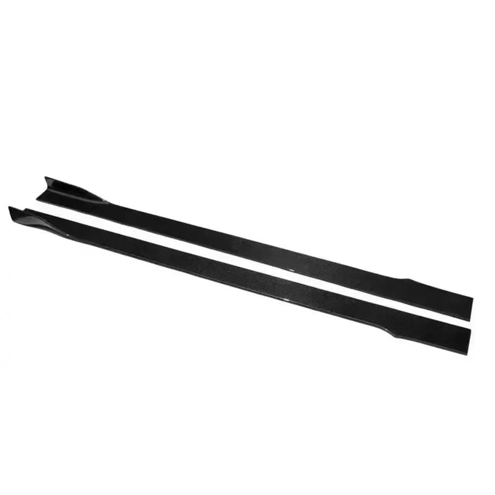 Universelle Seitenschweller aus Kohlefaser, Kompatibel Für A4 A5 A6 A7 BMW E92 F30 F34 F80 F82 G20 G30 F90 W204 W205 W212 W213 W218 Panamera von CDQMTGCM