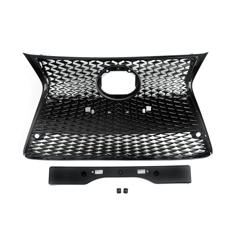 Vorderer Stoßstangengrill, oberer unterer Grill, kompatibel for IS250 IS350 F Sport 2014–2016. Frontstoßstangengrill, Autoteile, Karosserie-Set von CDQMTGCM