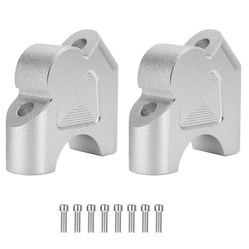 32MM Lenker Riser Für R1200GS Für R 1200 Für GS Für Abenteuer Für ADV Lenker Zurück Bewegen Halterung Für R1250GS Für LC Für S1000XR Für R1250R(Sliver 1) von CEHAKDLRI