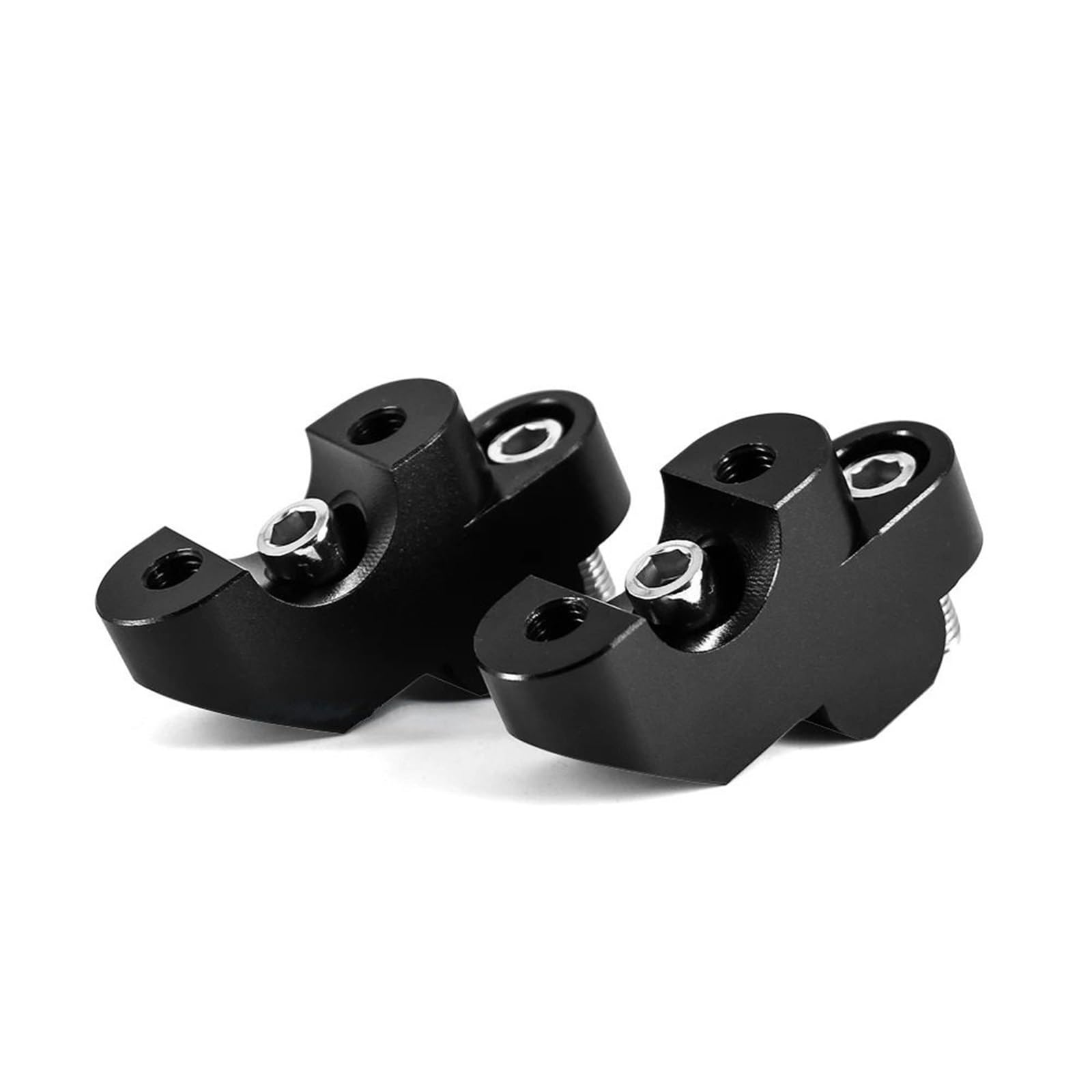 FÜR CB 500 F CB500F 2013-2017 CB300F CB400F Motorrad Zubehör Riser Heben Lenker Clamp Lenker Riser(Black-No logo) von CEHAKDLRI