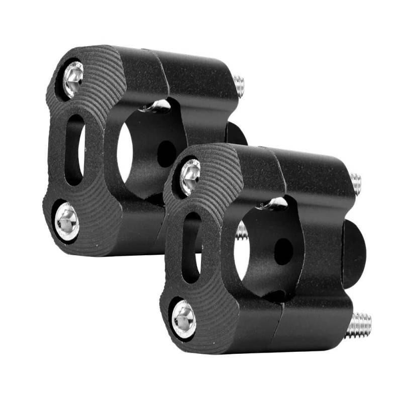 Für 7/8 "Motorrad 22 Mm 28 Mm 2 28 Mm 1 Paar Motorrad -Lenkerklemme Off -Straßen -Motorradstangenklemme Lenker -Risers Adapter(BLACK 22-28) von CEHAKDLRI