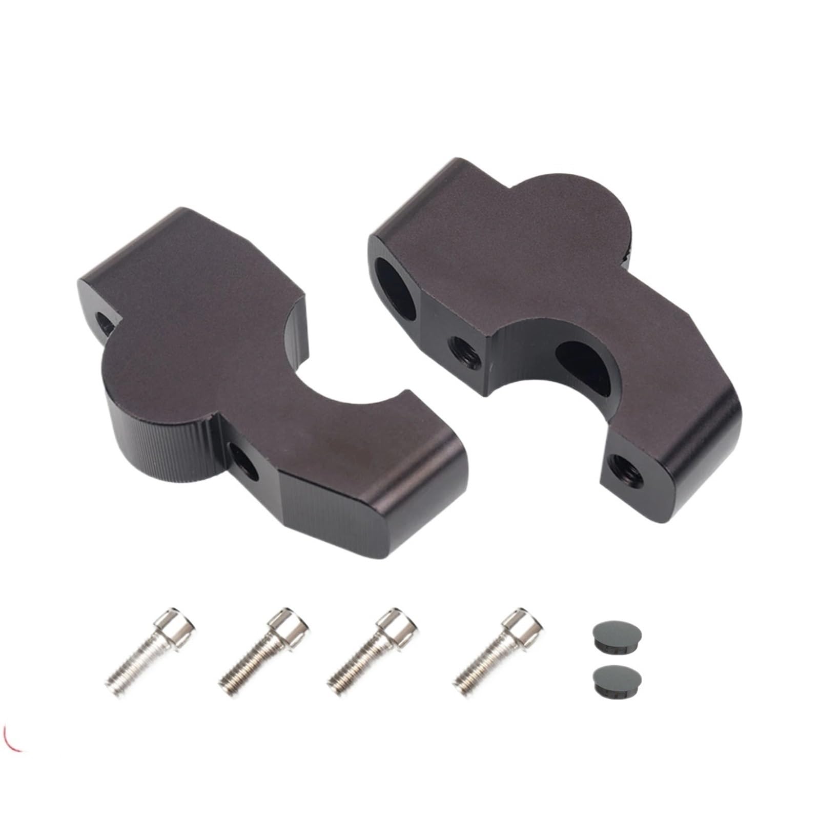 Für CB 650 R Verlängerungsadapter Für CB650 R Für CB 1000 R Für CB1000R Motorrad Lenker Riser Lenkerhalterung Griffklemme Für CB650R 2019-2023(Black1) von CEHAKDLRI