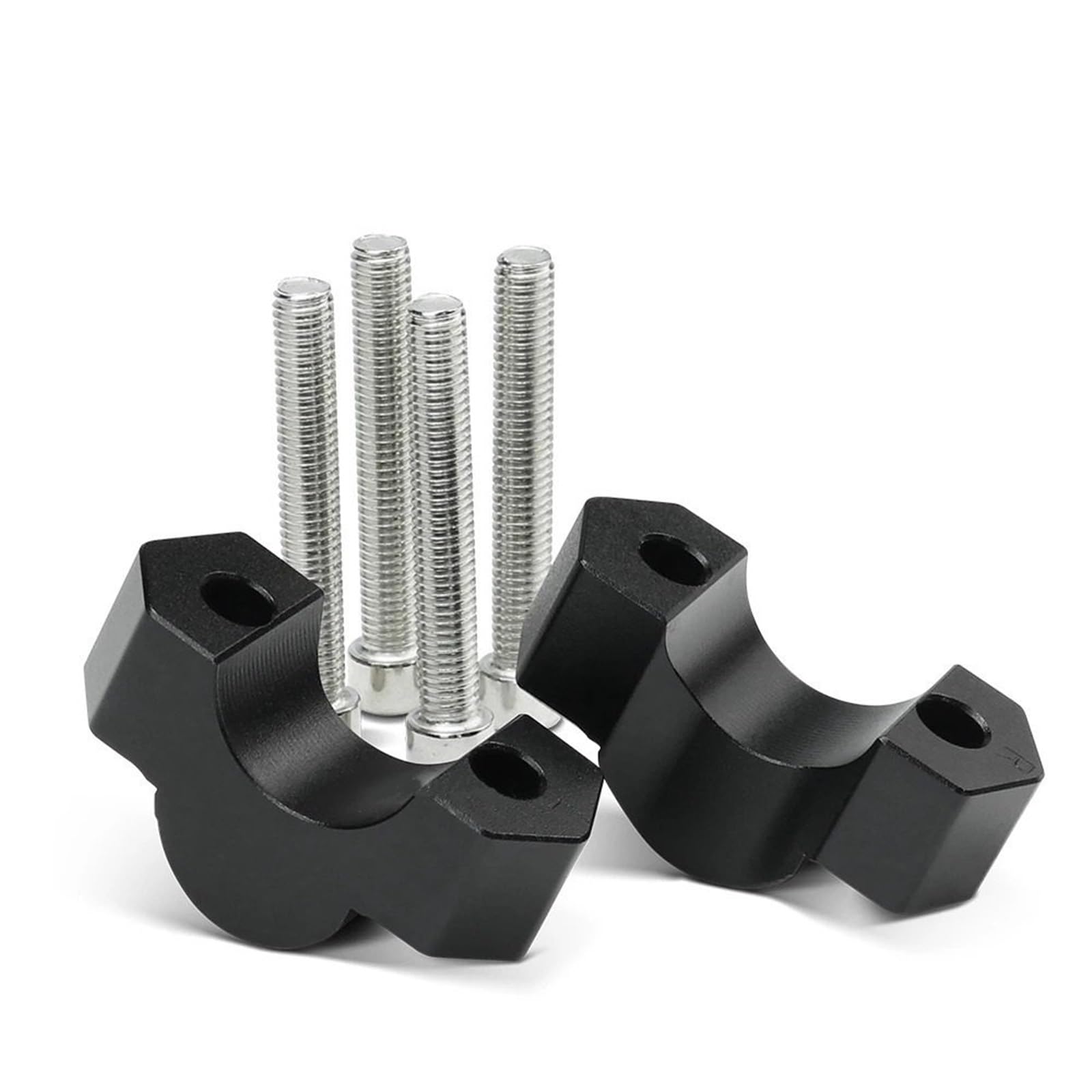 Für F 900 GS F900 GS ADV 2023-Motorrad Abenteuer Lenker Steigleitungen Höhe Griff Bar Clip Montieren Riser Adapter ATV(Black) von CEHAKDLRI