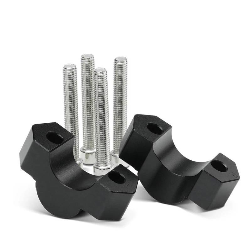 Für F 900 GS F900 GS ADV 2023-Motorrad Abenteuer Lenker Steigleitungen Höhe Griff Bar Clip Montieren Riser Adapter ATV(Black) von CEHAKDLRI