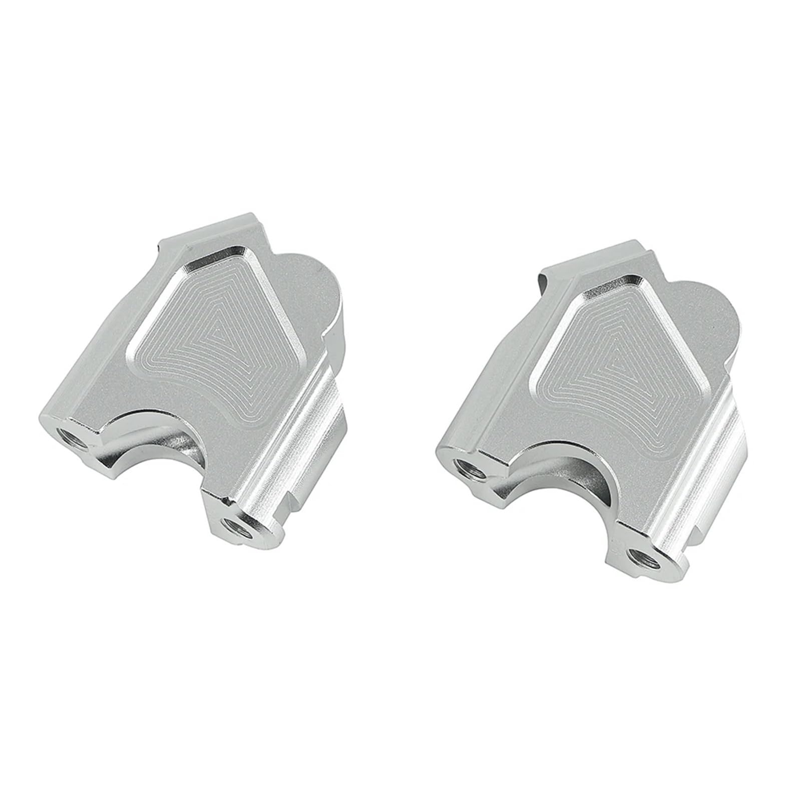 Für F700GS Für F650GS Lenker Lenkerklemme Erhöhte Verlängerungshalterung Riser Raiser Für F 700 Für GS Für F650 Für GS Für 700F(Silver) von CEHAKDLRI