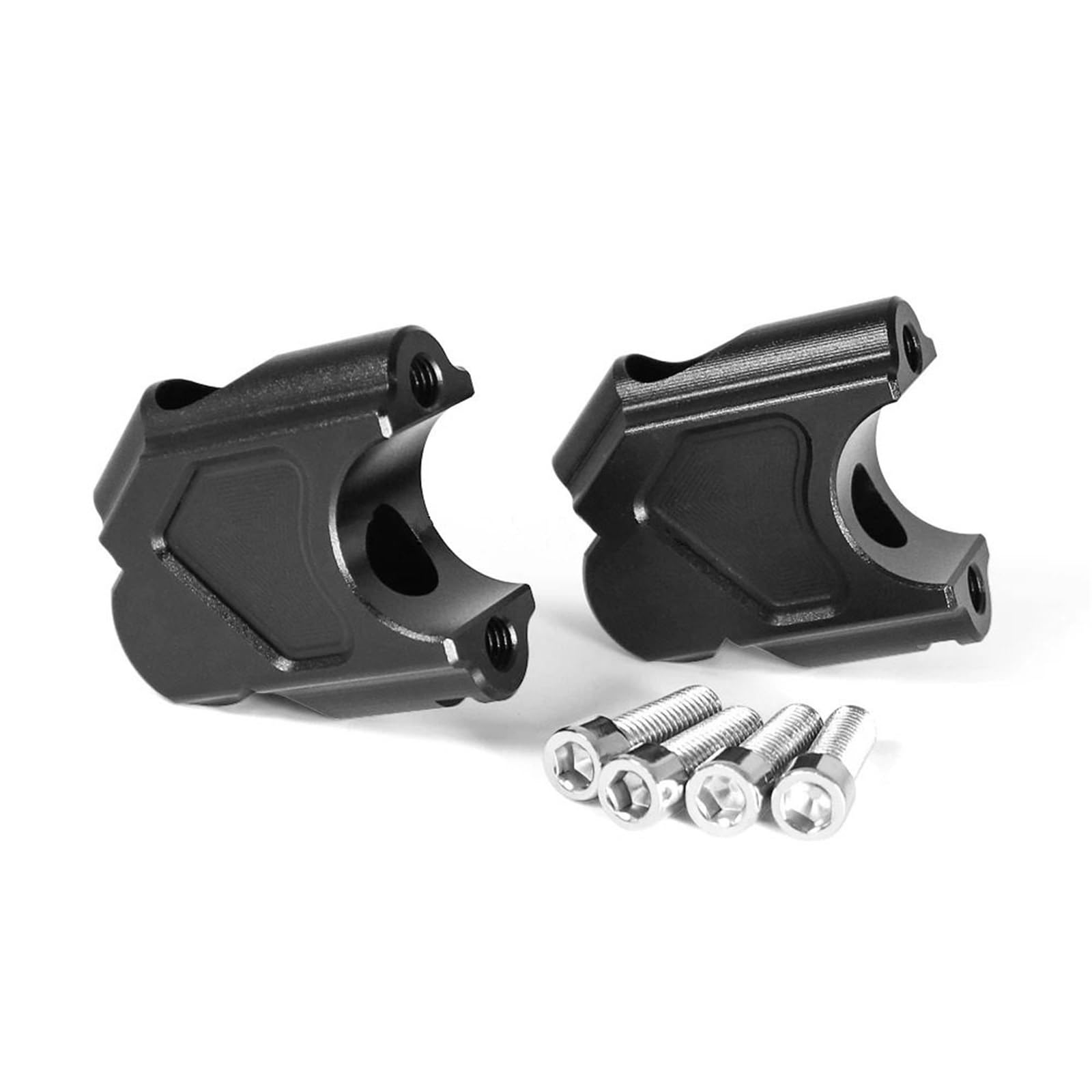 Für F800GS F800GT F 800 GS ADV F 800 GT Motorrad Lenker Riser Griff Bar Clamp Verlängern Montieren Lift Riser(Black-No logo) von CEHAKDLRI