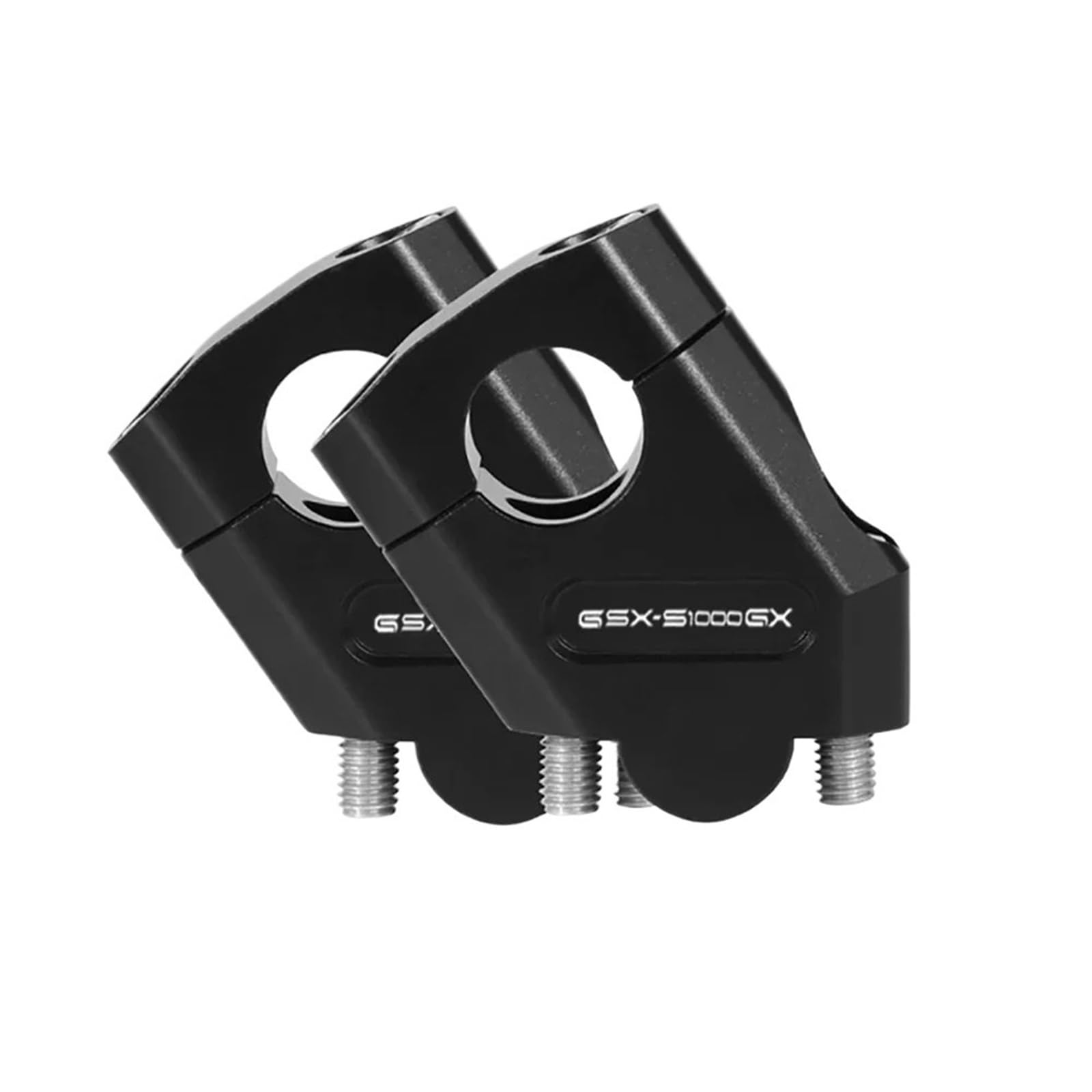 Für GSX S1000 GX GSX-S 1000GX 2024 Motorrad-Lenker-Riser Offroad-Motorrad Erhöhter Klemmsitz GSXS 1000 GX Zubehör(Black 28mm) von CEHAKDLRI