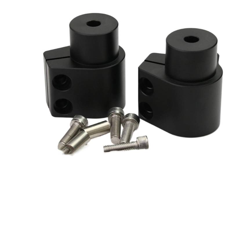 Für Gw250a Für GW250A Für GW250A Motorrad Lenker Riser Mount Clamp Adapter Erhöhung Für GW250A(Black) von CEHAKDLRI