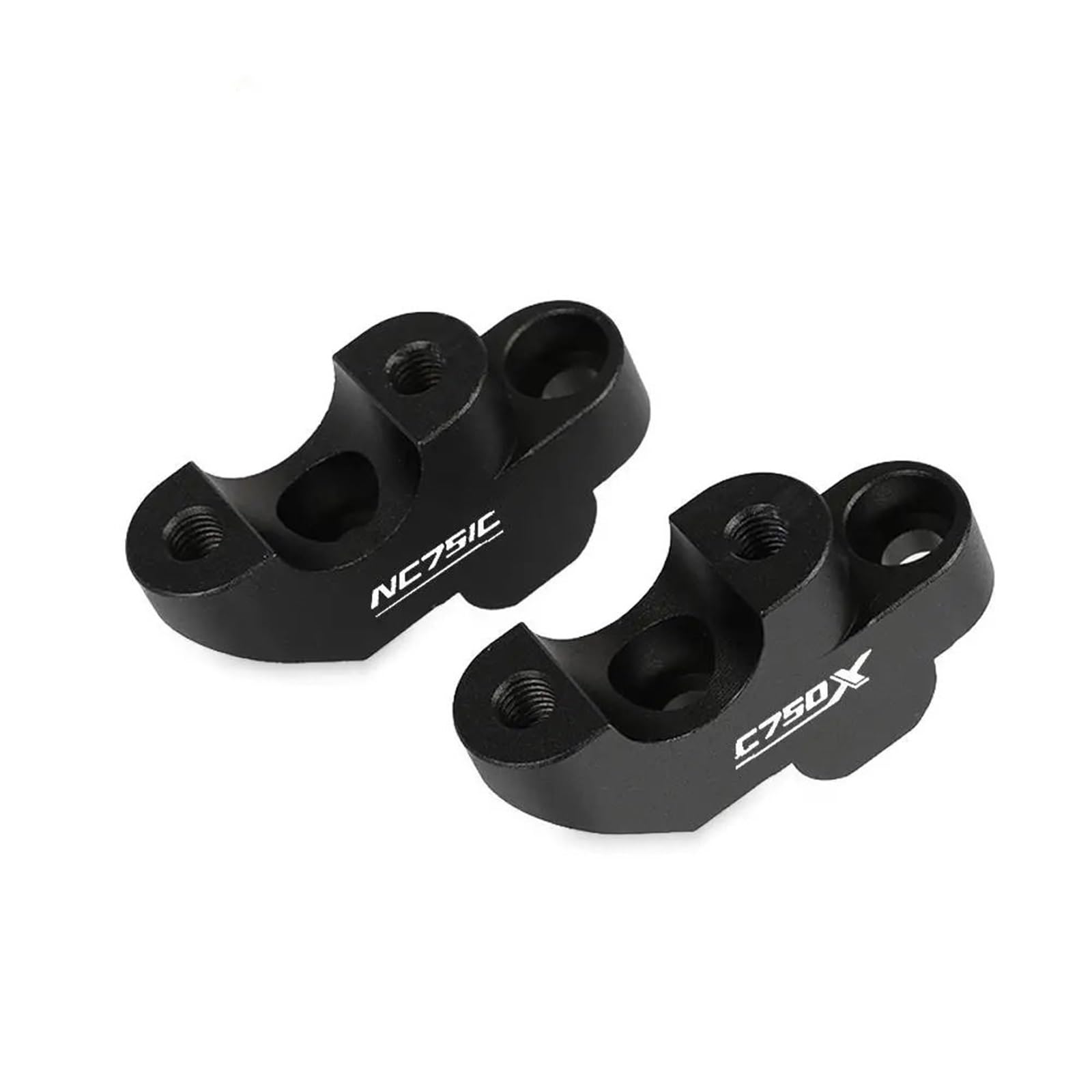 Für NC750X Riser Heben Lenker Clamp Lenker Riser Für NC 750X Für DCT 2014-2024 2023 2022 2021 2020 2019 Für NC 750 X Für NC750 X(Black1) von CEHAKDLRI