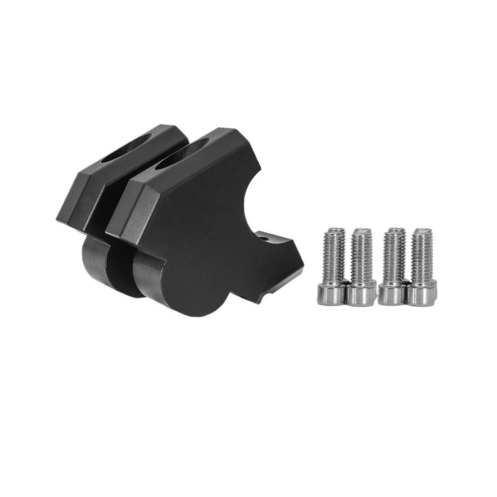 Für NT1100 NT 1100 2022 2023 2024 Lenker Riser Clamp Adapter Griff Bar Höhe Lift Mount Motorrad Zubehör(Black -No LOGO) von CEHAKDLRI