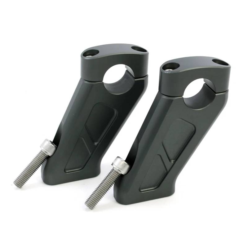 Für R1200GS Für Abenteuer 2008 2009 2010 2011 2012 2013 Motorrad Lenker Riser Bar Montieren Griff Clamp(Gray) von CEHAKDLRI