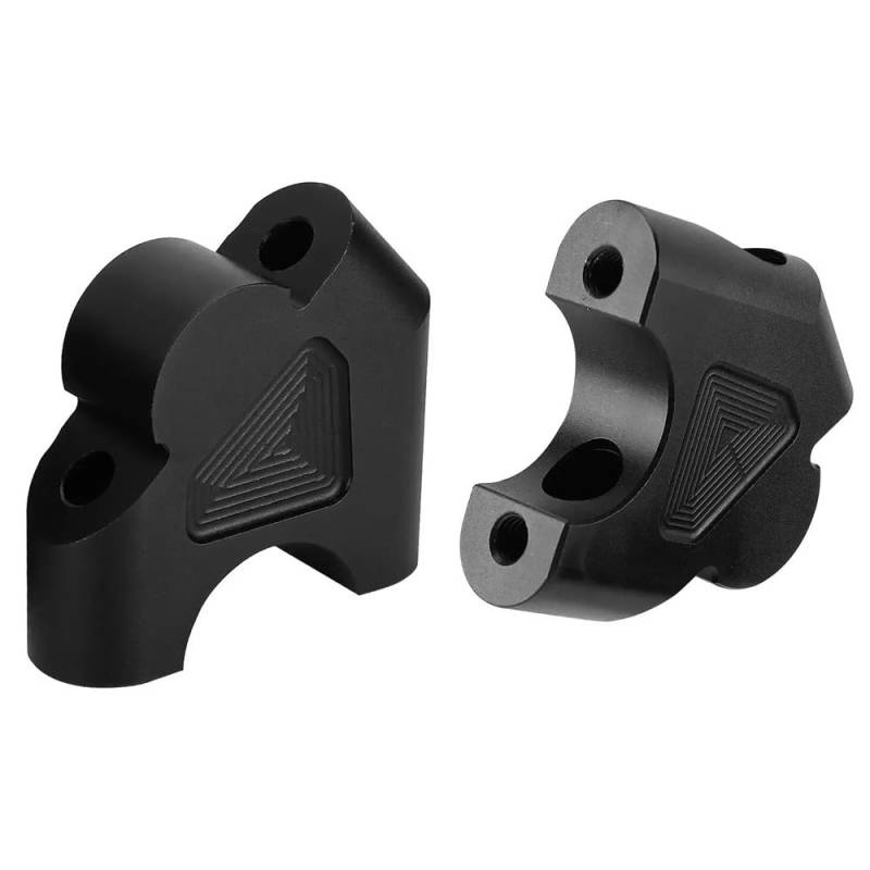Für R1200GS LC R 1200GS Abenteuer R1250GS 2016 2017 2018 Lenkererhöhungsklemme Verlängern Lenkeradapterhalterung Zubehör(Black) von CEHAKDLRI