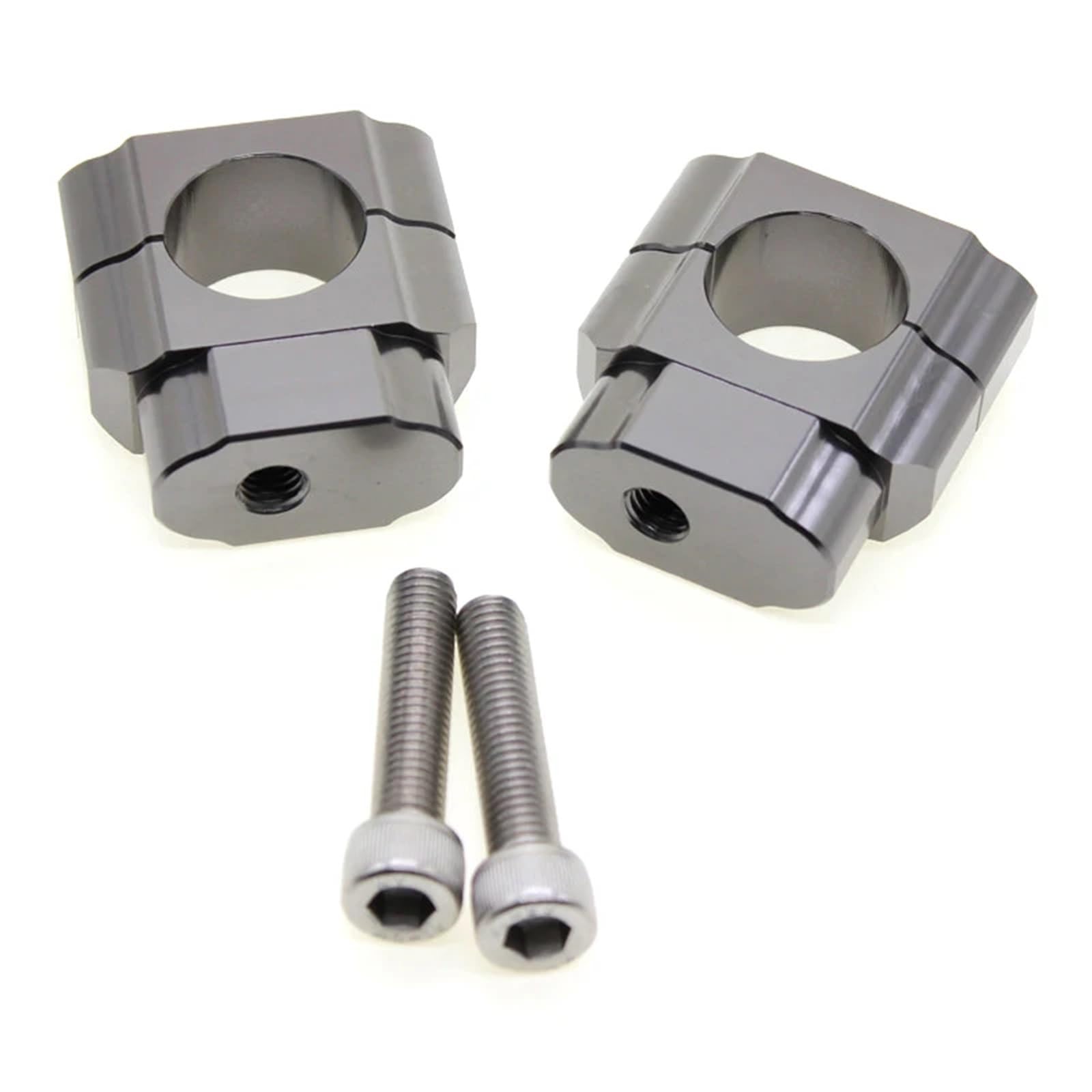 Für R1200GS MT07 MT09 CRF CR Universal 22mm 28mm Motorrad Lenker Riser Bar Erhöhung Gerät Clamp Montieren(28mm Gray) von CEHAKDLRI