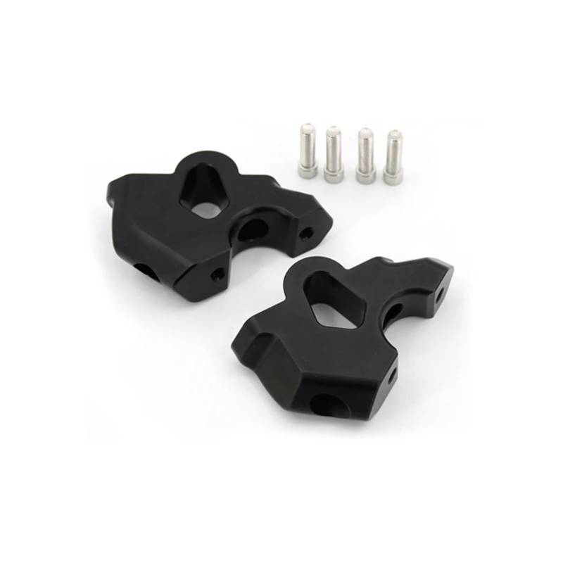 Für R1300 GS ADVENTURE Lenker Offset Steigleitungen R 1300GS GS1300 ADV Zubehör Heben Lenker Clamp Verlängern Adapter 2024-(Black) von CEHAKDLRI