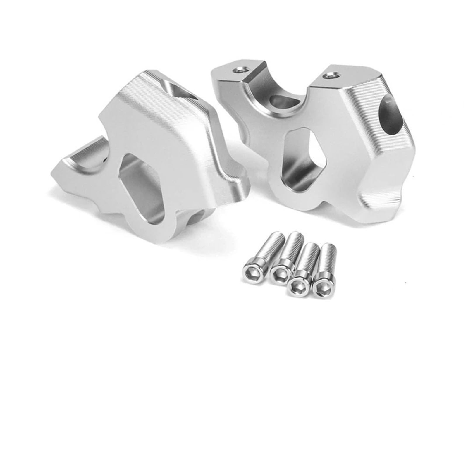 Für R1300GS R 1300 GS Zubehör Motorrad Lenker Riser Drag Griff Bar Clamp Verlängern Adapter R1300 GS 2024-(Black) von CEHAKDLRI