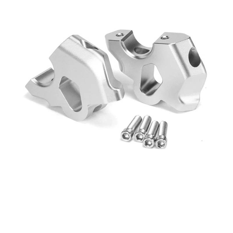 Für R1300GS R 1300 GS Zubehör Motorrad Lenker Riser Drag Griff Bar Clamp Verlängern Adapter R1300 GS 2024-(Black) von CEHAKDLRI