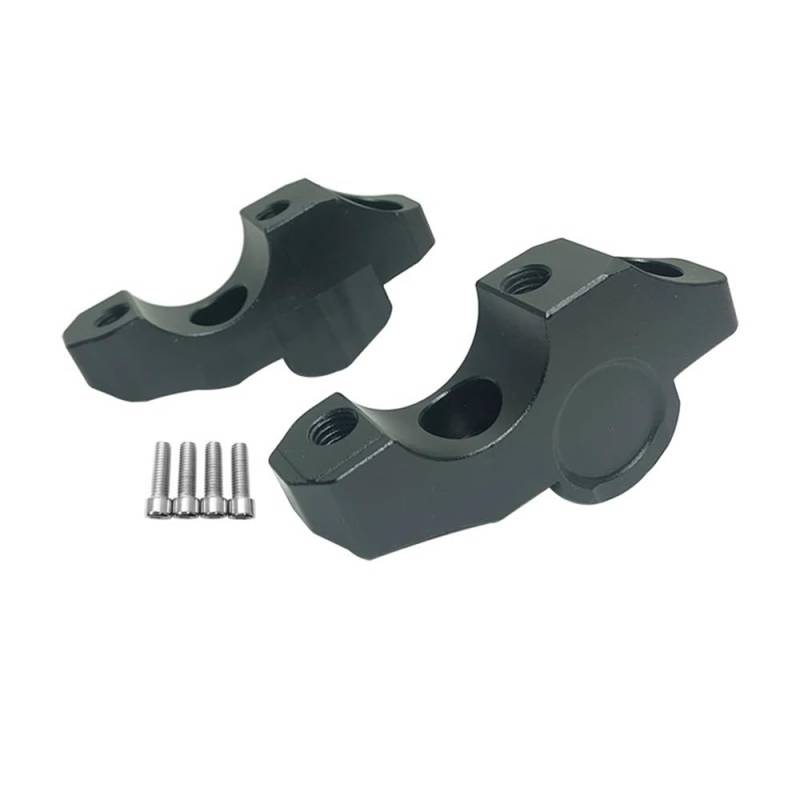 Für S1000R M1000R S 2014-2023 2021 2022 Motorrad 28mm Griff Bar Clamp Angehoben Verlängern Lenker Montieren Riser(Black) von CEHAKDLRI