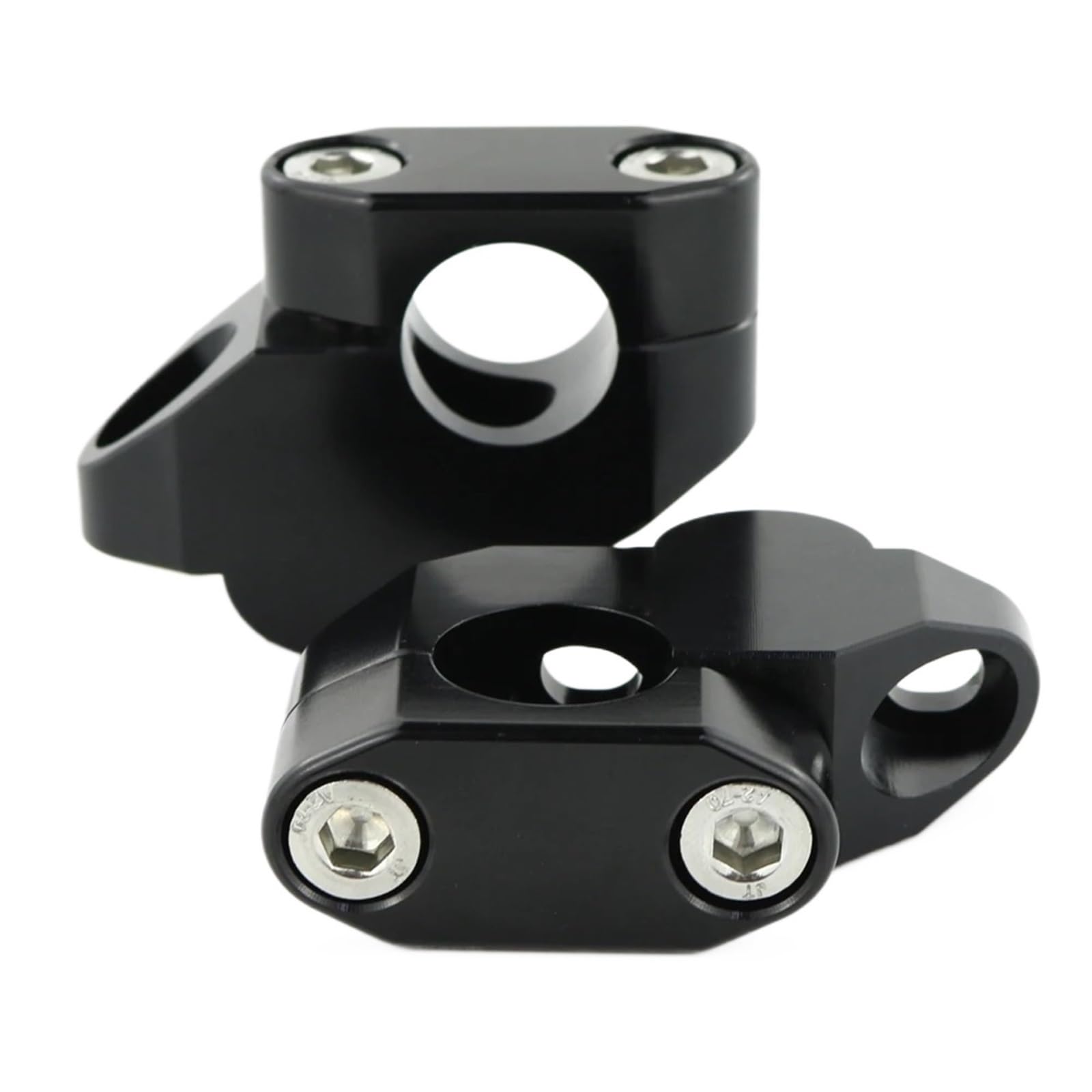 Für TDM 850 1991-2000 Für TDM 900 2002-2011 22mm 7/8 "Motorrad Griff Bar Montage Steigleitungen Verlängern Bewegt Offset(Black) von CEHAKDLRI