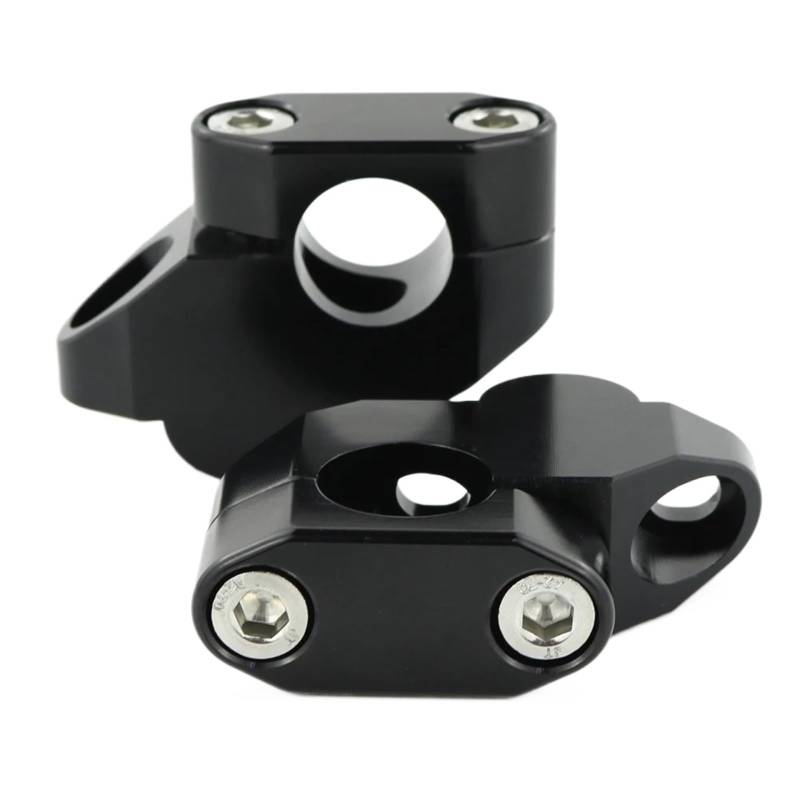 Für TDM 850 1991-2000 Für TDM 900 2002-2011 22mm 7/8 "Motorrad Griff Bar Montage Steigleitungen Verlängern Bewegt Offset(Black) von CEHAKDLRI