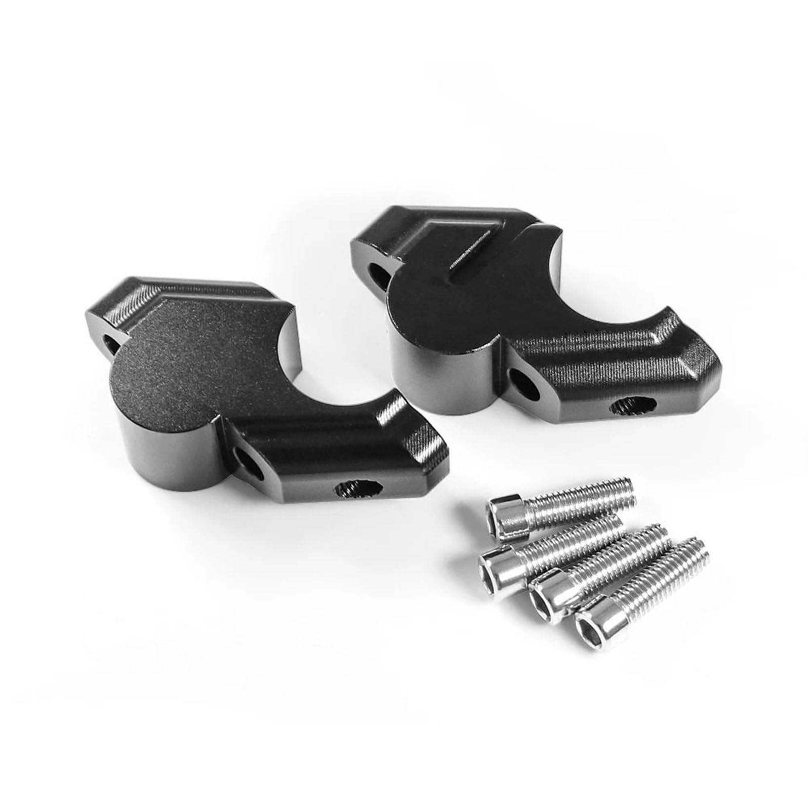 Für TRACER 9 / GT 2021 2022 2023 2024 Zubehör Motorrad CNC Aluminium Lenker Riser Erhöhung Clamp Halterung(Black-No LOGO) von CEHAKDLRI