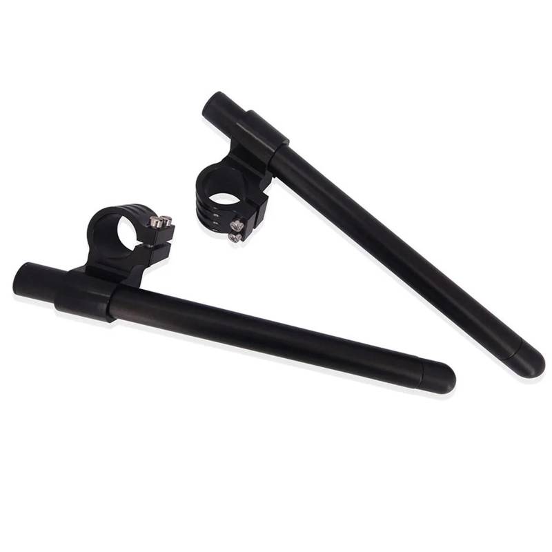 Für Universal 7/8"22mm Lenker Riser 1" Clip On Gabelrohr Lenker Fit 31 33 35 36 37mm 41mm 43mm 46mm 48mm 50mm 51mm 52mm 53mm Gabelrohr(46MM) von CEHAKDLRI