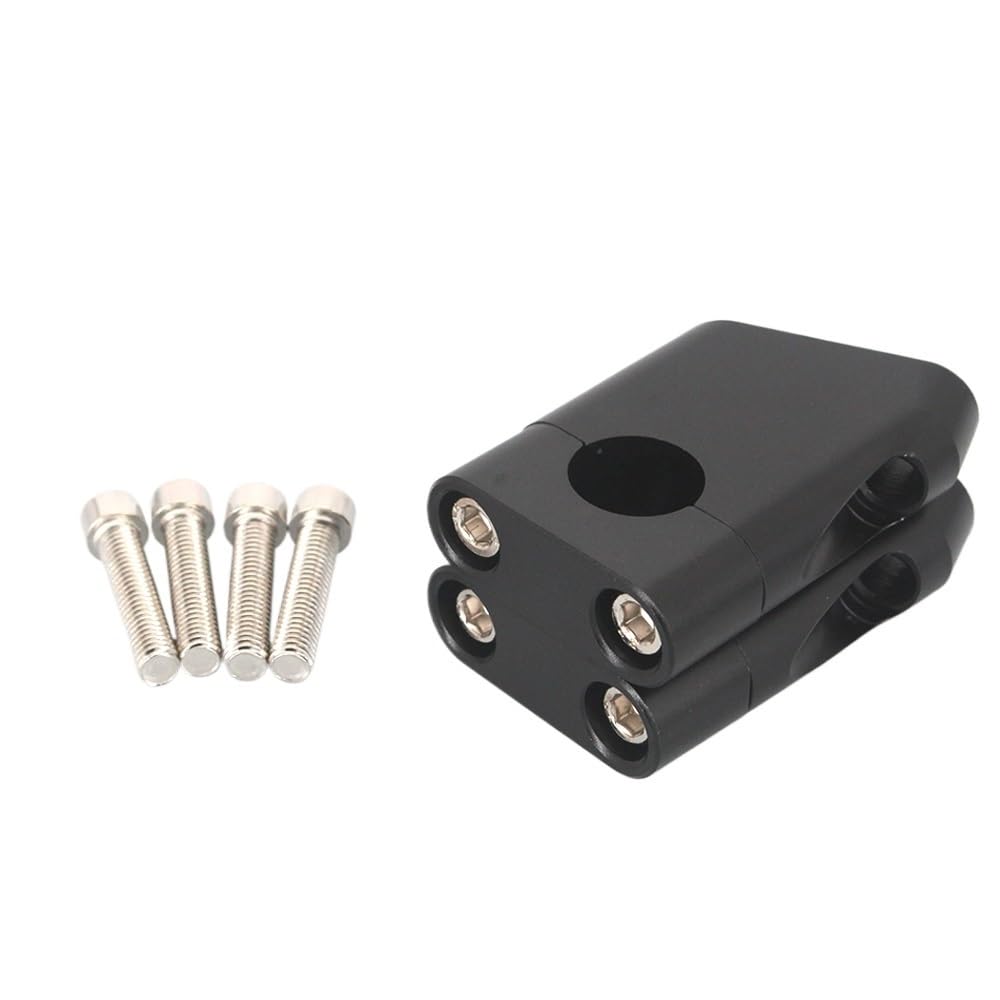 Für VTEC Für Forza 250 Für NSS250 Motorrad-Lenker-Riser Up Backs Moves Bracket Lenker-Riser-Montageklemme Für CB400 Für CB1300(Black) von CEHAKDLRI