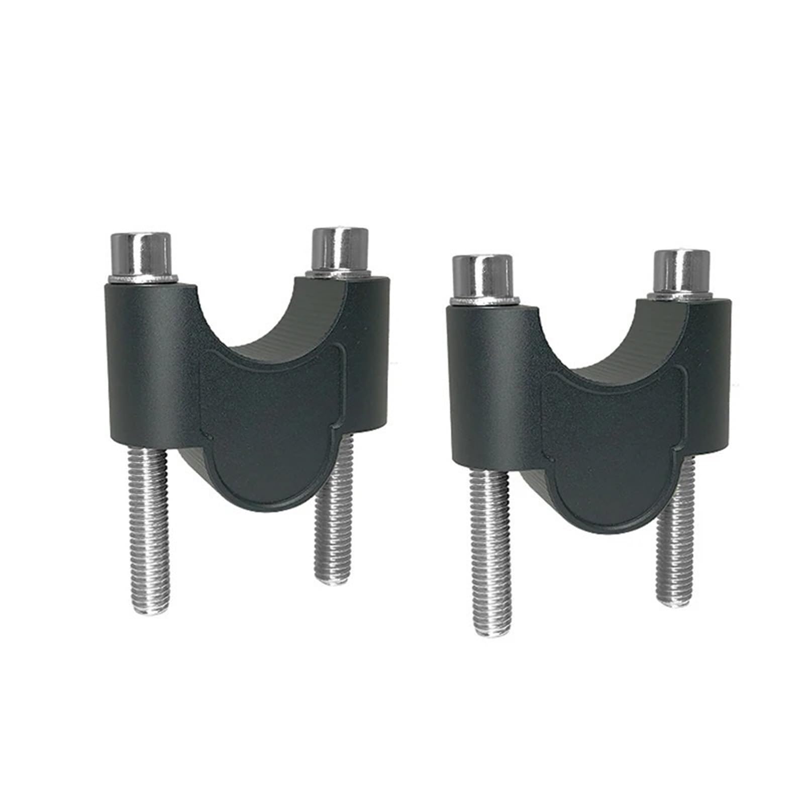 Für XL750 Transalp XL 750 2023 2024 Motorrad Lenker Riser Lift Lenker Riser Clip Erweiterung Adapter Extender(Black) von CEHAKDLRI