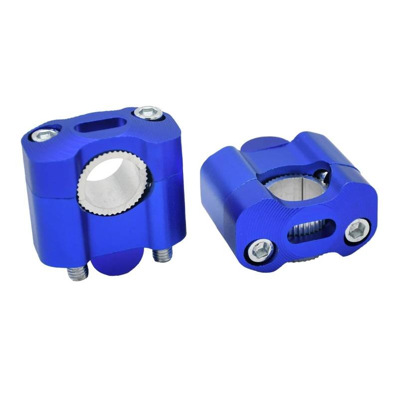 Für YZ125 YZ250 YZ250F YZ450F Motorrad 22mm 28mm Lenkerklemme Lenkererhöhung Lenkerklemmen(Blue) von CEHAKDLRI