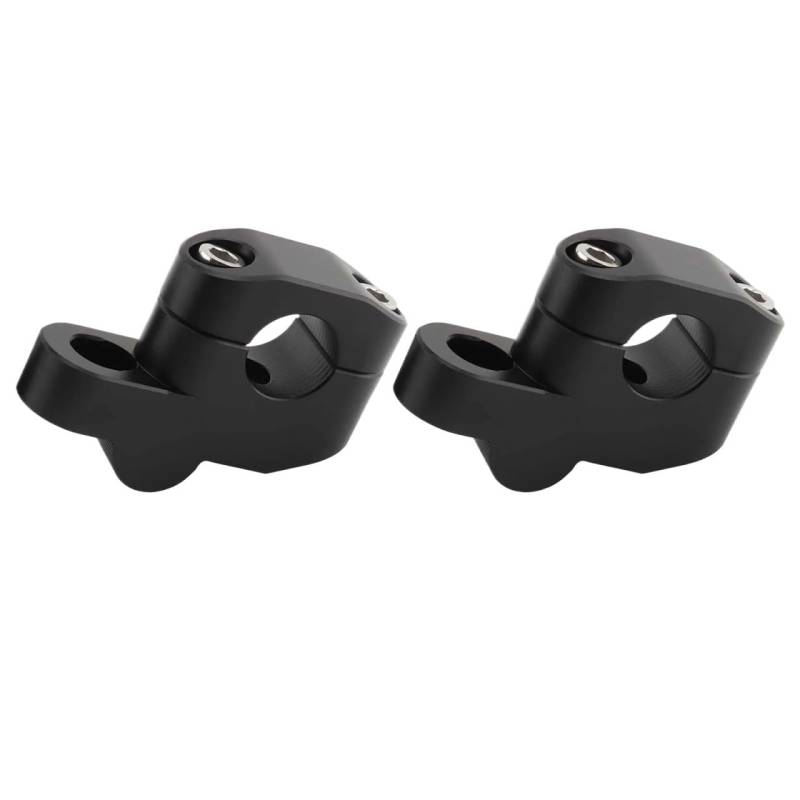 Motorrad 22mm 25mm 28mm Lenkererhöhung Verlängerung Zurück Bewegt Riser ATVs(22mm black) von CEHAKDLRI
