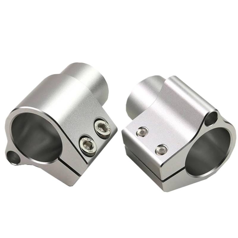 Motorrad Lenkererhöhung Für GW 250 Für GW250 Lenkerklemmung Riser Extend Adapter 2011 2012 2013 2014 2015-2018(Silver) von CEHAKDLRI