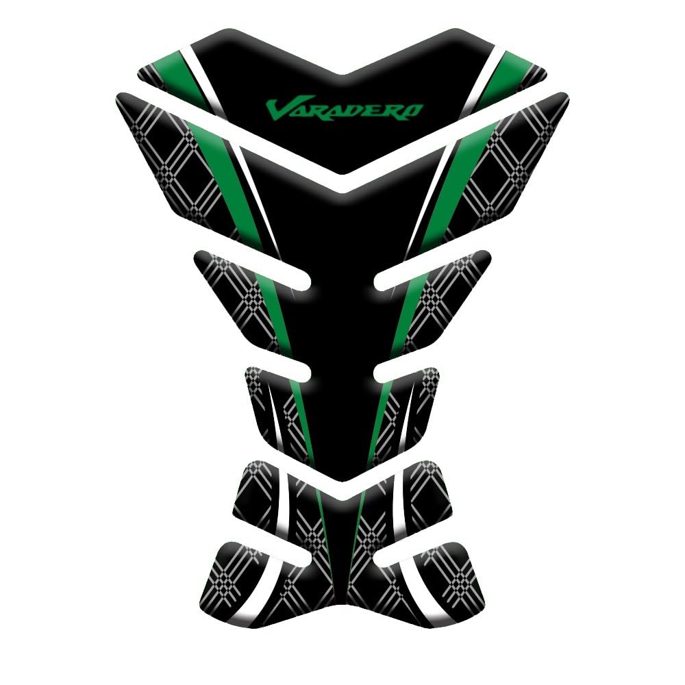 Motorrad Tankdeckel Aufkleber Für H&ONDA Varadero XL 125 250 1000 3D Motorrad Tank Pad Schutz Aufkleber (Color : 38) von CEHAKDLRI