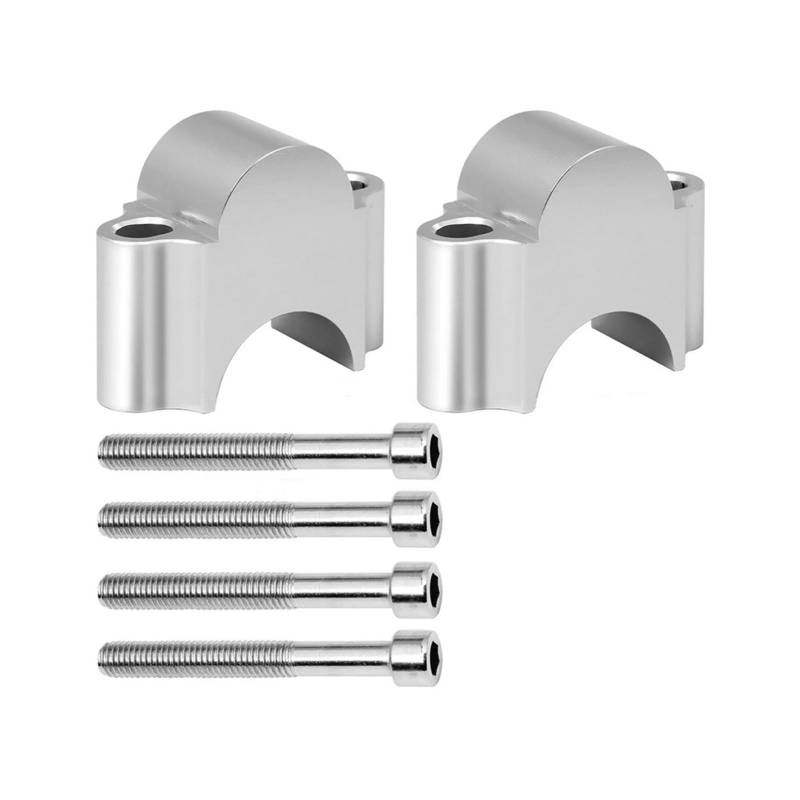Universal Motorrad Lenker Riser 7/8 Zoll Bar Klemmen 22/28mm ATV Motorrad(22 mm) von CEHAKDLRI