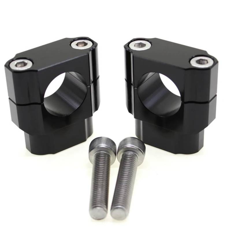 Universal Motorrad Lenker Riser Bar Halterung Griff Klemme 28mm 1 1/8 "22mm 7/8"(28mm Black) von CEHAKDLRI