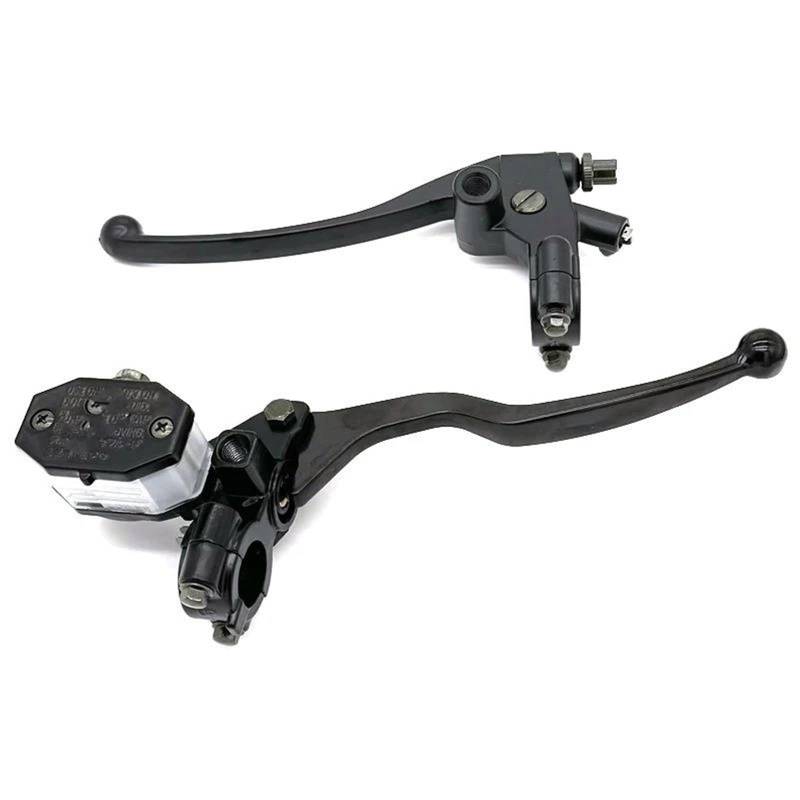 Für Suzuki Für 125cc GN125 GS125 Motorrad Vorderradbremshebel Griff Kupplungshebel Hauptzylinder Motorrad Kupplungshebel(1 Pair) von CEIKOPQS