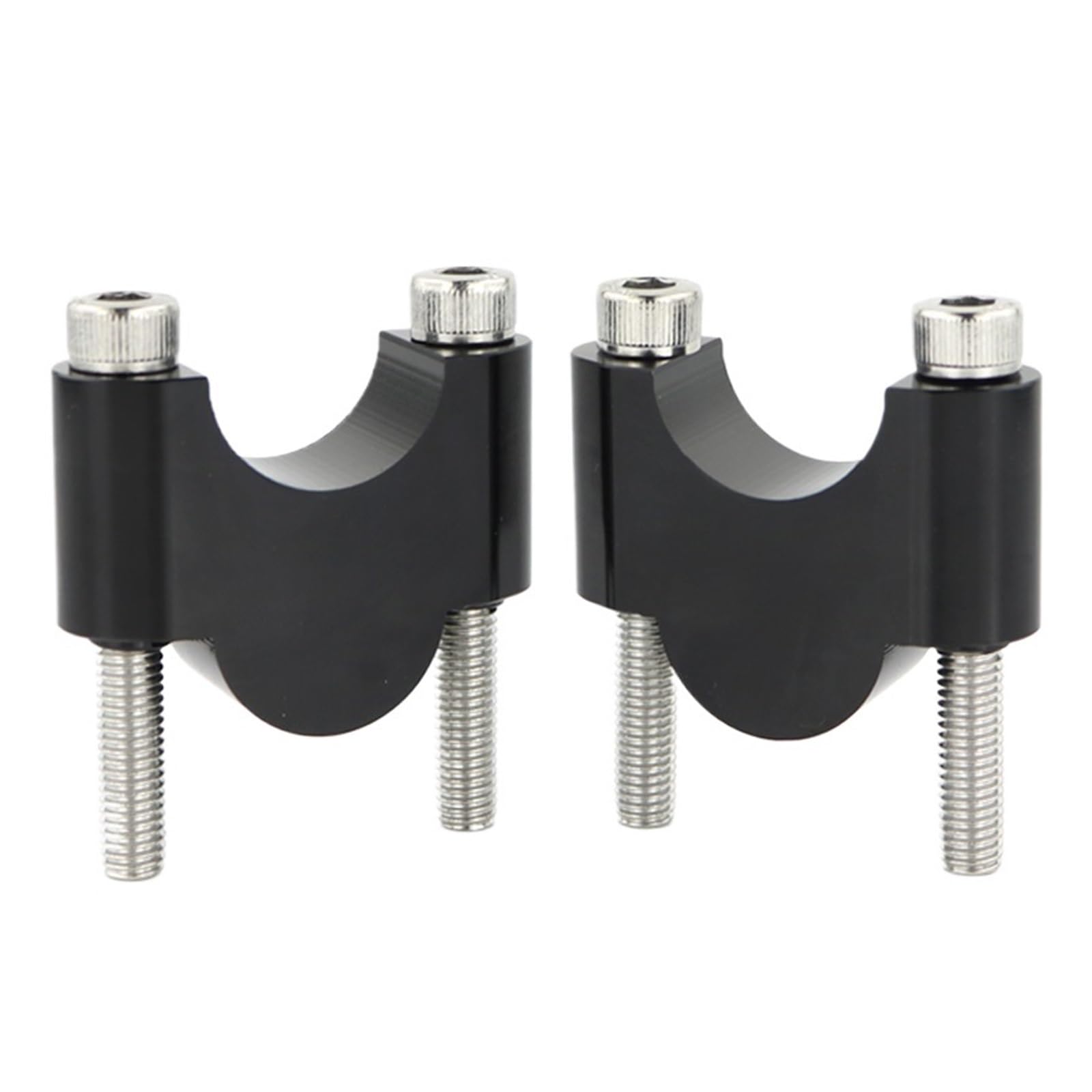 Lenkererhöhung Motorrad Für Zero FX DSR/X SRF VOGE 500 R 650 DS/DSX 300 500AC/ R 703 F Motorrad Montage Fat Bar Riser 1 1/8" 28mm Lenker Riser(Black Riser 30mm) von CEIKOPQS
