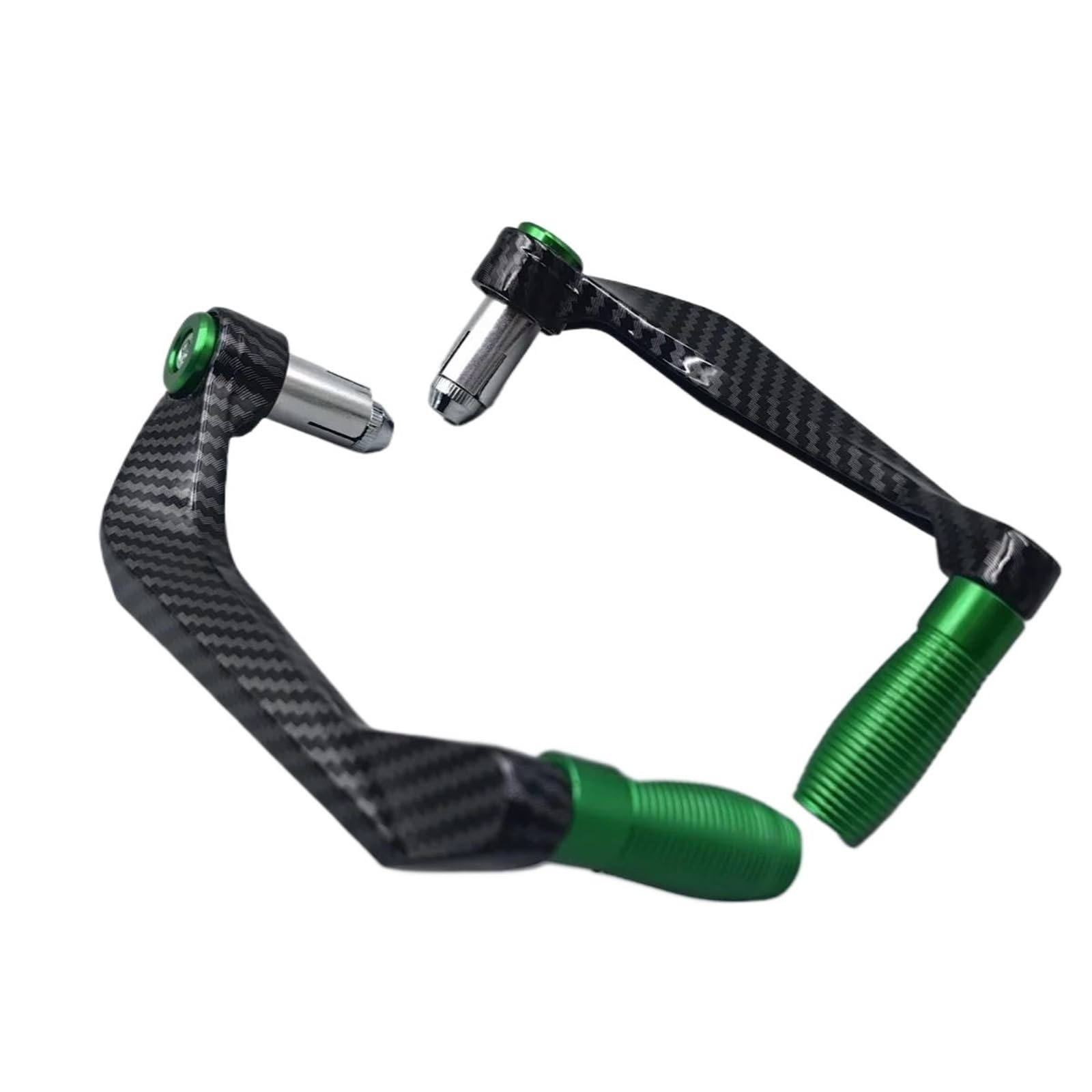 Motorrad-Aluminiumlegierung-Lenkerbremskupplungshebel-Handschutzschutz-Modifikationsroller-Motorradzubehör-Handschutz(Green) von CEIKOPQS
