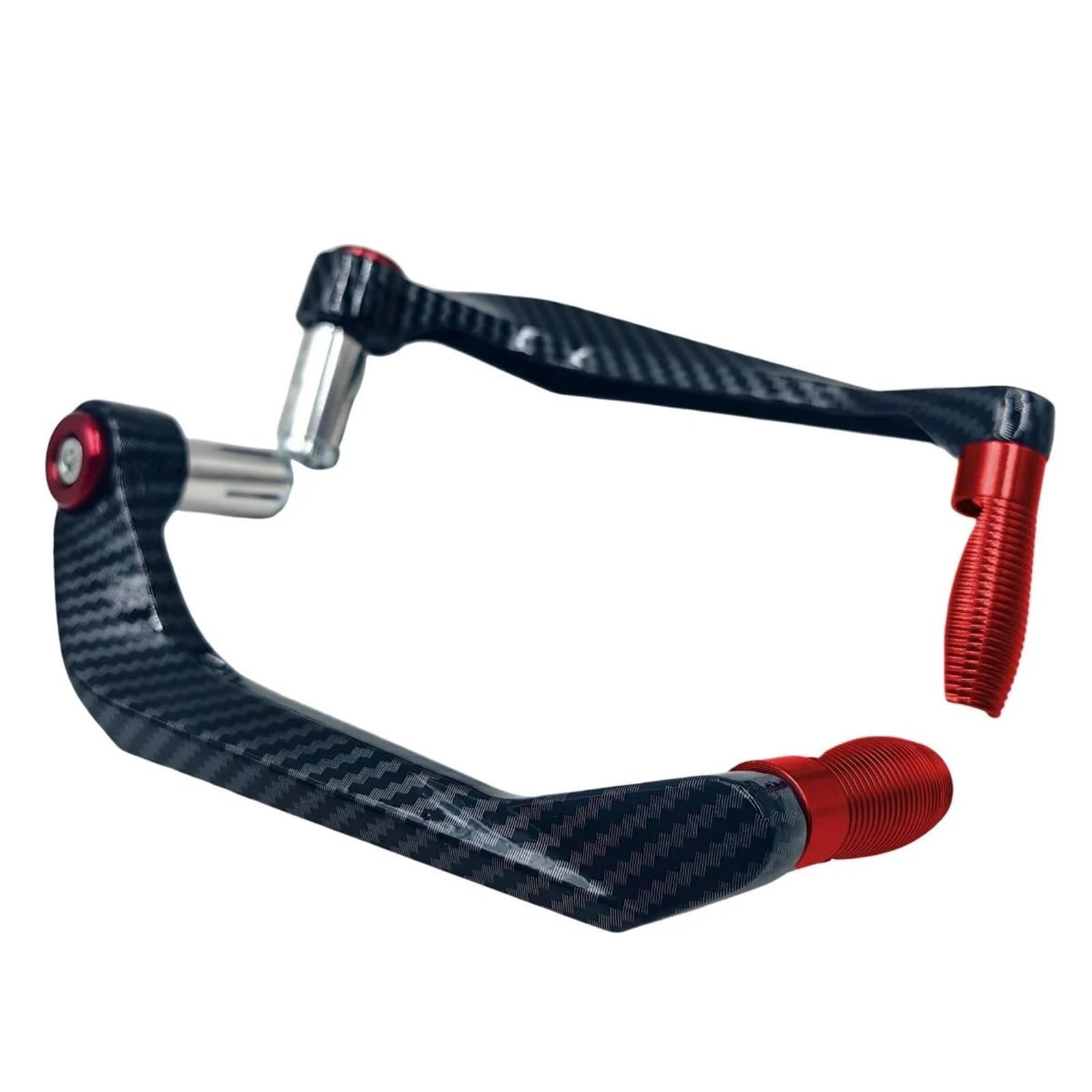 Motorrad-Aluminiumlegierung-Lenkerbremskupplungshebel-Handschutzschutz-Modifikationsroller-Motorradzubehör-Handschutz(Red) von CEIKOPQS
