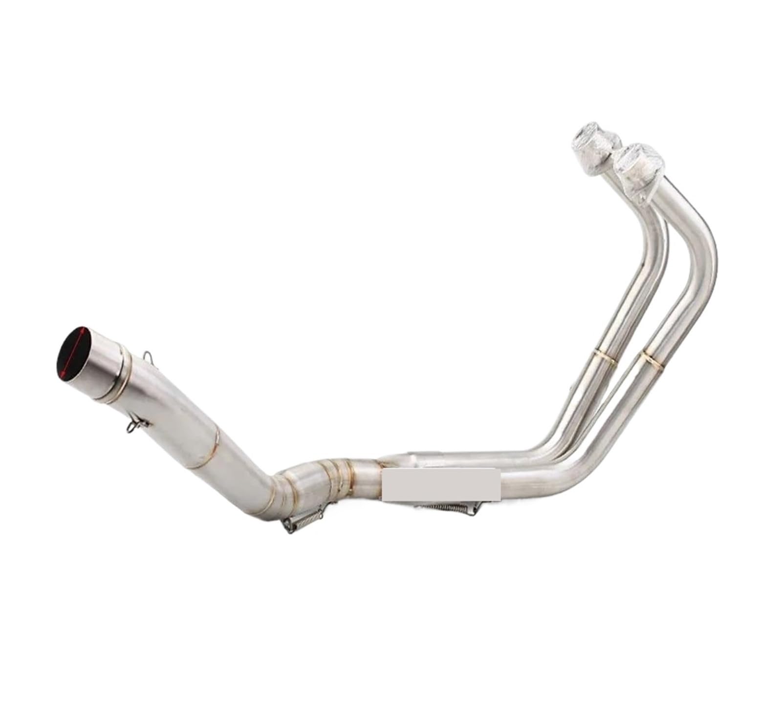 Motorrad Auspuff Mittelrohr Für CBR250RR CBR250 RR CBR 250 2017-2021 Motorrad Auspuff Schalldämpfer Vorderrohr Slip On Schalldämpfer Auspuff Auspuffrohr(Type-A) von CEIKOPQS
