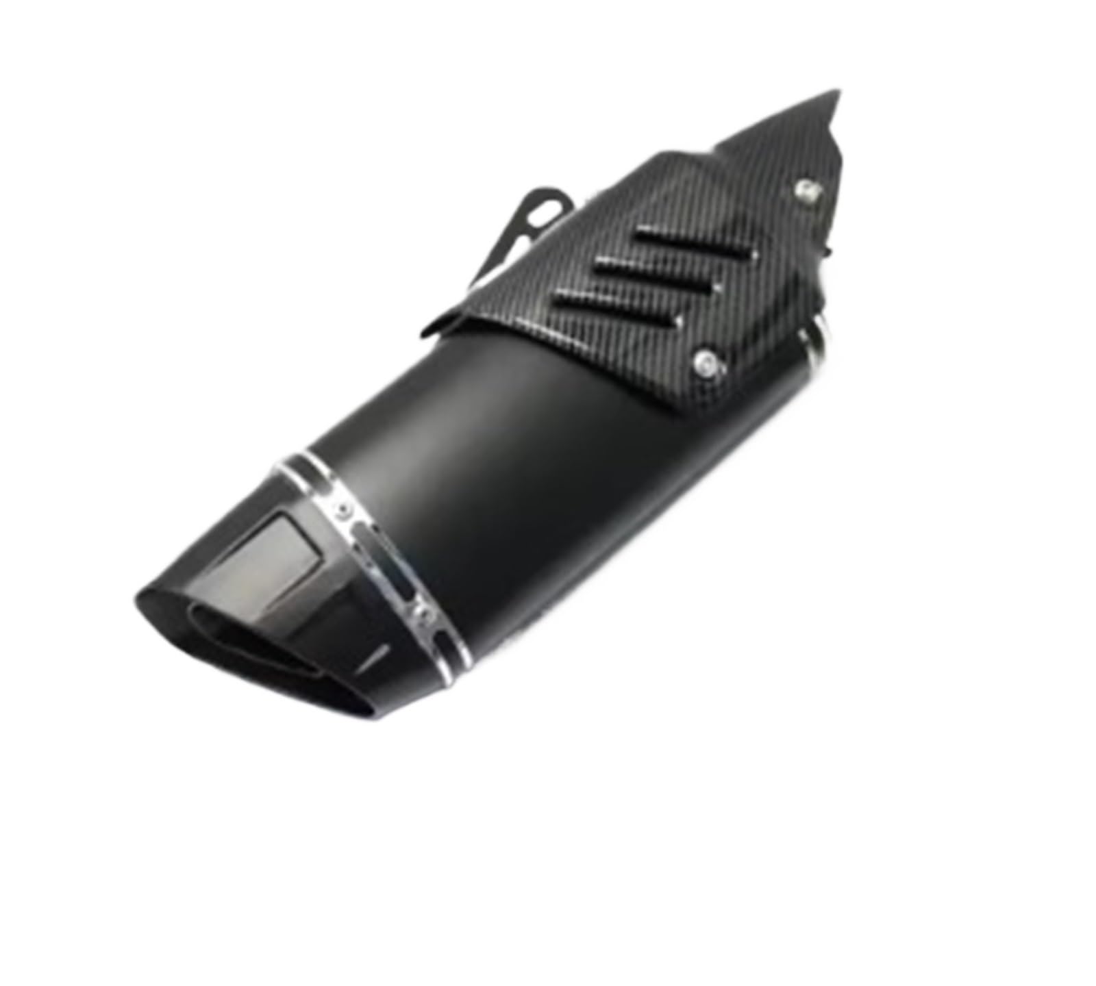 Motorrad Auspuff Mittelrohr Für CBR650F CBR300 Z250 Z400 Z900 Z800 R6 51mm Universal Escape Moto Motocross Auspuff Motorrad Rohr Schalldämpfer AK(Type B) von CEIKOPQS