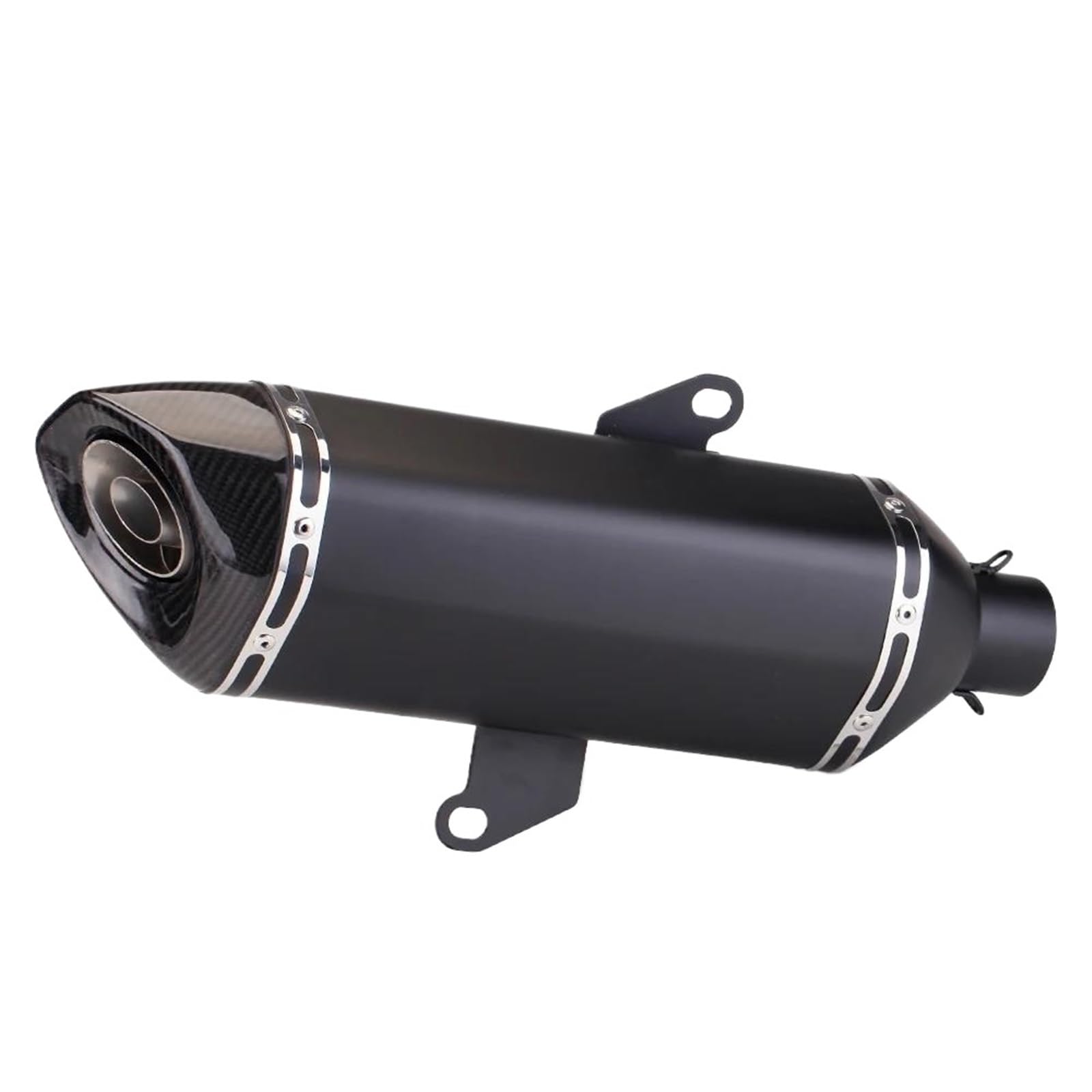 Motorrad Auspuff Mittelrohr Für Forza300 Forza 300 Motorrad Auspuff Geändert 51mm Motorrad Auspuffrohr Mit Schalldämpfer(Type-B) von CEIKOPQS