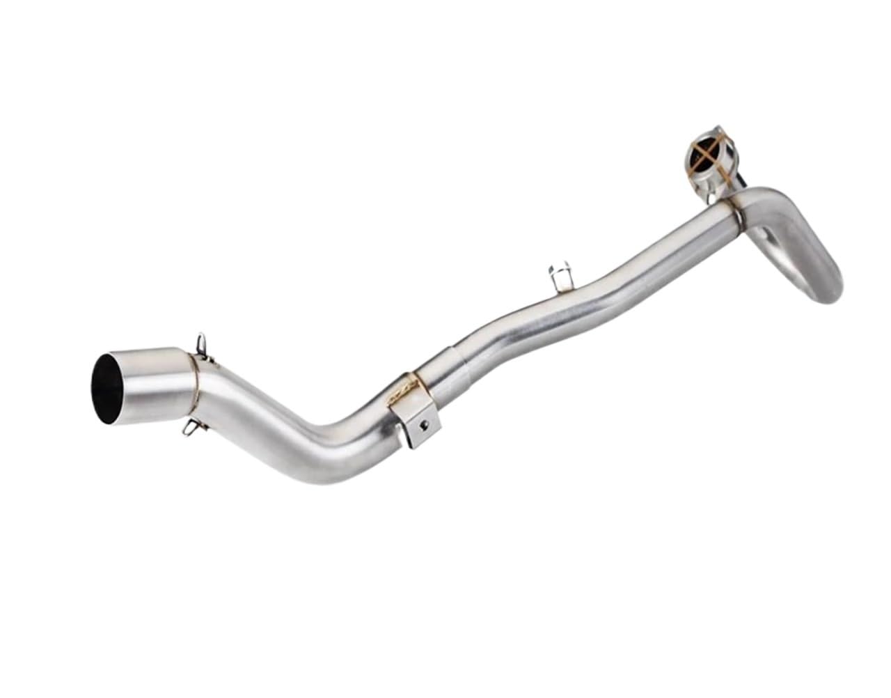 Motorrad Auspuff Mittelrohr Für Off-Road CRF250L CRF300L CRF300L / Rally Motorrad Vordere Auspuff Link Rohr Modifikation Fit 51mm Schalldämpfer 2012 zu 2020(Type-A) von CEIKOPQS