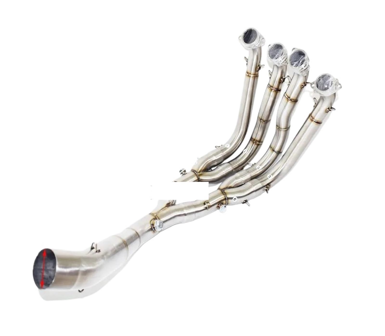 Motorrad Auspuff Mittelrohr Für S1000RR S1000R 2010 Bis 2018. Motorrad-Sc-Auspuff-Vollsysteme, Schalldämpfer, Pit-Bike-Vorderrohr, S1000R 2015–2018(Type-A) von CEIKOPQS